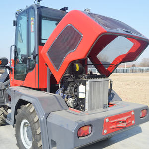 Ce/epa diesel Mini 1 Ton 1.5 Ton 2ton 3ton 4x4 roda pemuat Mini 4wd sekop depan kecil dari Tiongkok - Product Image 6