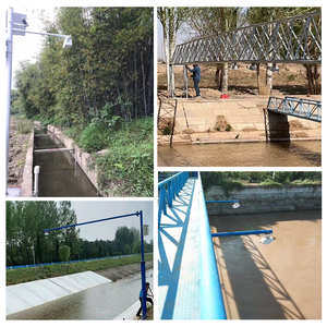 8-30VDC Bewässerung Unterirdische Entwässerung Hochwassers chutz Frühwarnung Radar Flusswasser Flüssigkeits strom Geschwindigkeit Füllstand sensor Messgerät - Product Image 6