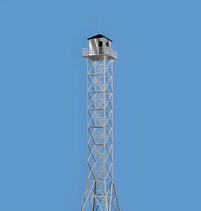 Torre de Observação Moderna |   Torre de Vigia para Costa e Turismo |   Escada em espiral com revestimento em pó incluído - Product Image 1