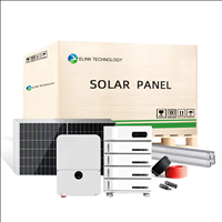 20-25kw Système hybride Ensemble complet Système d'énergie solaire 21kw 22kw 23kw 24kw 25kw Système de stockage d'énergie solaire Onduleur de marque