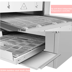 Commercial Gas Mini <strong>Electric</strong> Tunnel Conveyer <strong>Conveyor</strong> Belt <strong>Pizza</strong> <strong>Oven</strong> Machine 12 18 32 Inch for Sale Price Restaurant Equipment - Product Image 4