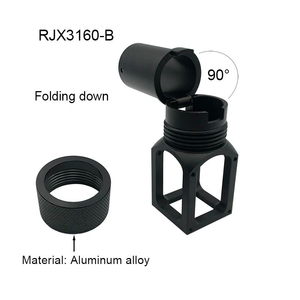 Abrazadera de tubo de carbono RJXHOBBY RJX de 30 mm, tipo horizontal/paraguas, para placa central de brazo de dron agrícola - Product Image 3