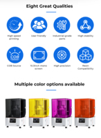 Imprimante 3D industrielle USB à résine haute résolution 8K pour figurines personnalisées, statues de collection, prototypes, modèles, impression LCD technique