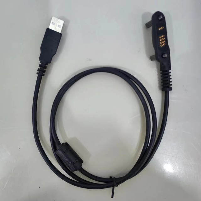Walkie Talkie USB Programming Cable and Charging Cable for Vertax VX-820 VX824 VX921 VXD720 Radios Program Cable