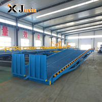 Rampe de chargement mobile hydraulique réglable pour chariot élévateur, rampe de chargement portable pour conteneurs, pour la logistique d'entrepôt