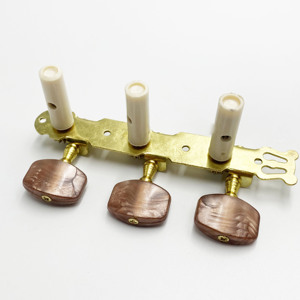 Longues chevilles d'accordage de guitare classique durables à trois maillons en agate carrée 3R3L, colonnes en plastique, accessoires de guitare - Product Image 6