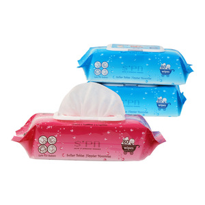 ウェットワイプ天然有機生分解性ベビー使い捨てベビーワイプ工場 - Product Image 1