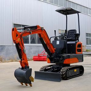 Mini-excavatrice de 1,5 tonne avec moteur, confortable et facile à utiliser pour l'agriculture familiale et les vergers - Product Image 6