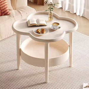 Small Coffee Table Modern Minimalist Table Living Room Mobile <b>Shelf</b> Side Cabinet Side Table Storage <b>Rack</b> - Product Image 2
