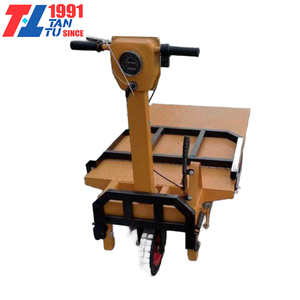 Elektrischer Edelstahl-Plattformwagen, Tragbarer Lagerhaus-Handwagen, Flachbett-Transportwagen für Schwerlast, Leistungsstark, OEM - Product Image 4