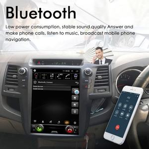 Autoradio multimédia GPS Android 15 256 Go avec écran Tesla pour Toyota Fortuner Hilux Revo 2005-2014 - Product Image 3