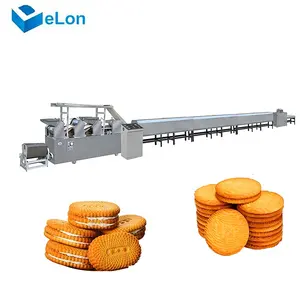 Automatic soft and hard biscuit production line