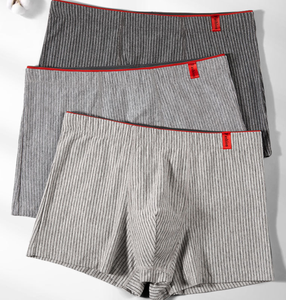 Bóxers clásicos de algodón cosido: Supima transpirable y suave para hombres de talla grande (L- 6XL) - Product Image 3