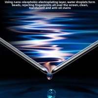 Protecteur d'écran en verre trempé résistant aux rayures pour tablette ZAEH0063JP/TB311FU S10/Tab Plus