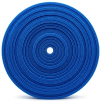 Feuille de mousse de silicone à cellules ouvertes bleue de 20 mm d'épaisseur, rouleau de 1 m x 5 m, tapis en caoutchouc moussé extra épais pour table à repasser et presse à chaud