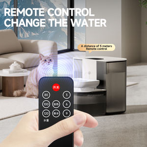 Fontaine à eau intelligente pour animaux de compagnie avec pompe silencieuse et distributeur d'eau intelligent rechargeable avec séparation propre/saleté - Product Image 3