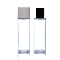 Bouteille hydratante de sérum de lotion 30ml 50ml 80ml 100ml 150ml de matériau PETG en forme de cylindre droit
