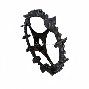 Roue en fer pleine 97X8CM pour machines agricoles, pneus de transplanteur de semis, pneus de pulvérisateur et modifications de tracteurs - Product Image 4