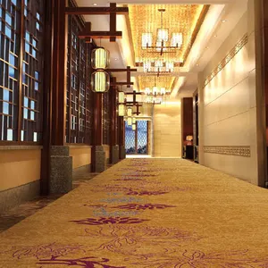 Carpet Manufacturer Nylon Custom Printing Carpets Modern Design Style Hotel Carpets