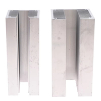 40*40*100mm/50*50*100mm U-slot Triode High Power Aluminum Alloy Heatsink Heat Sink CPU Power Radiator