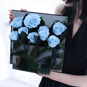 Rosa Preservada al por Mayor de Zante, Flor Natural Real al Tacto, Caja de Regalo Cuadrada Hecha a Mano para el Día de San Valentín, Regalo para el Día de la Madre - Product Image 5