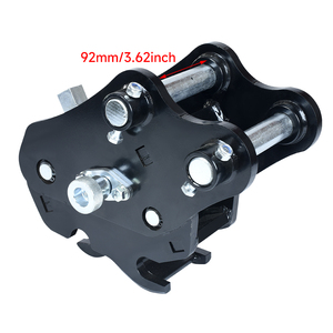 Attacco Rapido Semi-Automatico per Mini Escavatore a Cambio Rapido, Inclinabile e Rotante con Accessori <span class=keywords><strong>Ripper</strong></span> per Mini Escavatore - Product Image 1