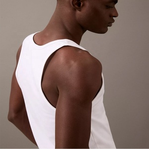Diffornet Cotton Classics Solid <strong>Mens</strong> Tank Top Fitness Essentials <strong>Men's</strong> Regular-Fit <strong>Men's</strong> Undershirts <strong>Vest</strong> 2*1 <strong>Ribbed</strong> tank Top - Product Image 2