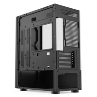 Boîtier PC Gaming OEM ODM en Gros Blanc Noir ATX Full Tower Châssis Métallique Panneau Latéral Transparent Ports USB/Audio Moule Privé pour Ordinateur de Bureau