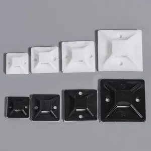 Wiring Accessories Self-adhesive Cable Tie Mounts