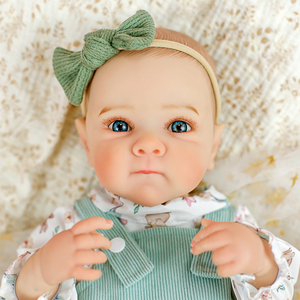 Gran Venta Lifereborn Muñecas Bebé Reborn de 16'' 40CM Recién Nacidas Realistas con Cabello Pintado a Mano para Regalos de Niños - Product Image 3