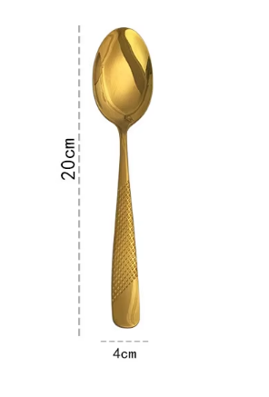 cucchiaio da tavola in oro