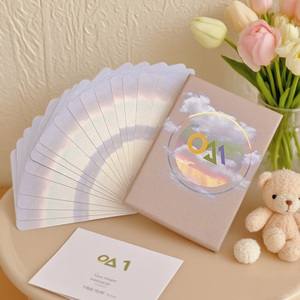 Cartes de tarot personnalisées, 52 cartes d'<span class=keywords><strong>action</strong></span> d'affirmation positive et inspirante pour la santé mentale, imprimées - Product Image 1