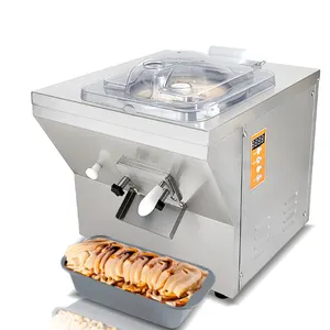 Teller 20L Grote Capaciteit Verticale Vruchten Open Ended Batch Vriezer/Rechtop Kom Hard Ijs Machine/Gelato Machine