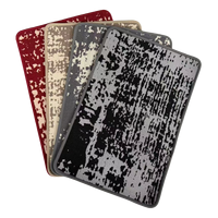 Premium Fleckresistenter Jacquard-Schlingenflor-Teppichstoff 350g Weicher Langlebiger Heimteppich für Wohnzimmer und Schlafzimmer