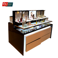 Exhibidores de Perfumes de Lujo para Mostrador, Accesorios de Alta Gama para Tiendas de Perfumes de Nicho, Mesa de Fragancias, Exhibidor de Barra de Perfumes, Soporte Dispensador