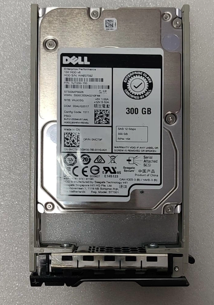 PowerEdge 300G 15K 2.5 SAS Hard Drive NCT9F 0NCT9F ST300MP0026 for R440 R640 R740 R740XD