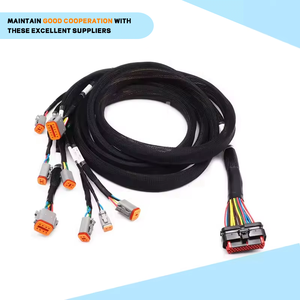 拖拉机拖车叉车挖掘机连接器线束定制线束制造商 - Product Image 5
