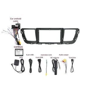 Ai jia kit stereo fascia mp3 Android lettore dvd pannello radio unità principale auto android per 2012-2017 MAXUS G10 9 pollici