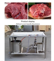 Injecteur professionnel de marinade de viande de porc de haute qualité traitant la machine d'injection de saumure de sel commerciale