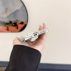 Cubierta magnética ultradelgada de lujo mate con revestimiento AG para <span class=keywords><strong>Samsung</strong></span> <span class=keywords><strong>Z</strong></span> <span class=keywords><strong>Flip</strong></span> 7 6 5 ZFlip Flip5 logotipo personalizable a prueba de golpes-OEM/ODM - Product Image 6