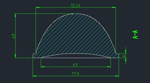 Đèn Led Cob Phẳng Quang Học 60 Độ Công Suất Cao Ống Kính Collimator Thủy Tinh - Product Image 5