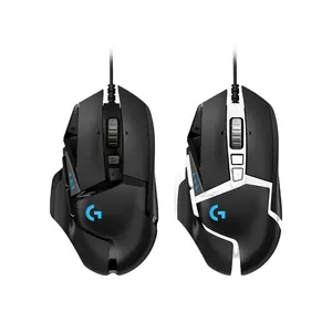 Openbox Original Logitech G502 Heroเมาส์สําหรับเล่นเกมแบบมีสาย 16000 DPI คอมพิวเตอร์ PC Logitech เมาส์สําหรับเล่นเกม 11 ปุ่ม