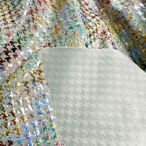 Vente directe d'usine, tissu de costume de scène de type fleur bronzée à effet peau de serpent, non fissurant, pour vêtements de fête érotiques - Product Image 5