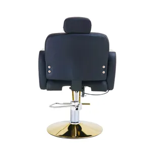 Beauty retail Salon Furniture Cheap Designer Salon Chairs Gold Hair Cut Chair Hairdressing Chair