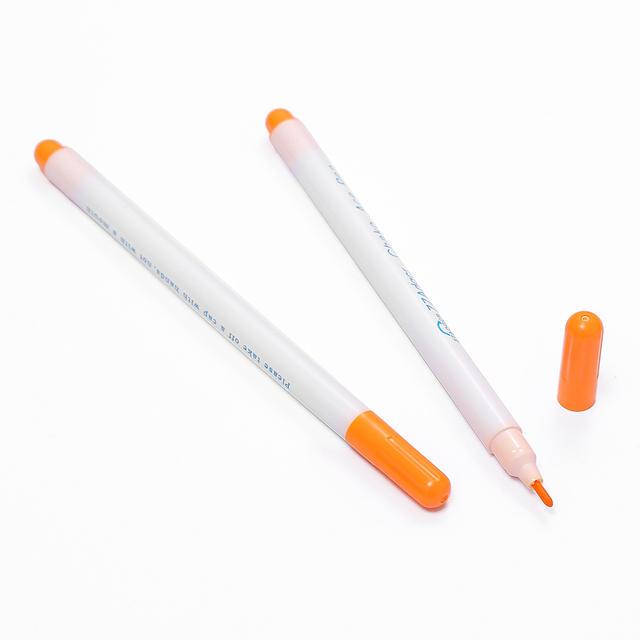 JP Cross Stitch Erasable Ink Marker Non-toxic Tailor's Water Erasable Solute Marker Pen for Tailoring Tools