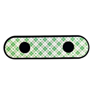 E-mark phía sau dính hình bầu dục phản xạ xe máy xe máy Phụ Kiện Màu Đỏ - Product Image 2