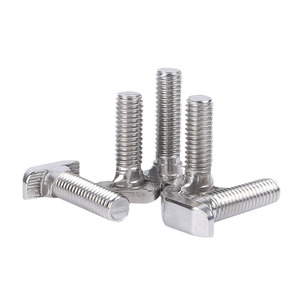 Stainless Steel 304 Hammer Head <strong>T</strong> <strong>Bolts</strong> Sliding Screw Aluminum Profile Accessories Nickel Plated Carbon Steel <strong>T</strong> Head <strong>Bolt</strong> - Product Image 6