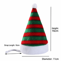 Accessoires pour animaux de compagnie en gros, chapeau de Noël pour chat et chien