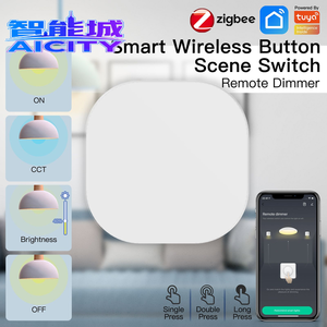 Sheng Qiong ZigBee TuYa Android Mini Interruptor Inalámbrico de Botón para Escenas, Control Remoto, Automatización del Hogar Inteligente, Impermeable IP55 - Product Image 2