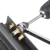 Kit d'outils pour écrous à riveter, pistolet à rivets aveugles, outil manuel pour écrous à riveter M4 M6 M8 M10 M12, kit d'inserts filetés robustes OEM